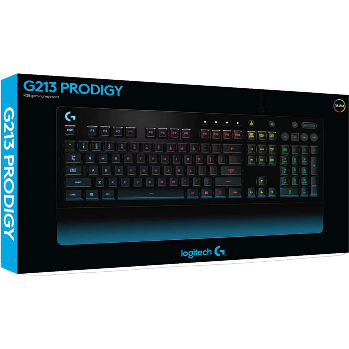 LOGITECH G213 PRODIGY RGB GAMING KEYBOARD LOGITECH G213 PRODIGY RGB GAMING KEYBOARD